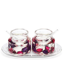 Freelance Eden Acrylic Kitchen & Dining, Condiment Jam Jar Set