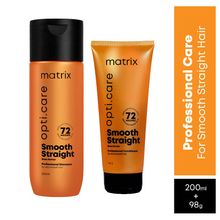 Matrix Opti Care Professional Ultra Smoothing 2-Step Regime - Shampoo 200ml + Conditioner 98g