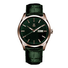 Aries Gold Automatic G 8024 Automatic Green Round Dial Men's Watch G 8024 RG-GN (M)
