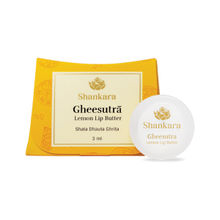 Shankara Gheesutra Lemon Lip Butter Ayurvedic Lip Balm For H...