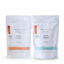 Everpure Life Hydrolyzed Marine Collagen Peptides Skin & Beauty And Health & Joints Combo 1