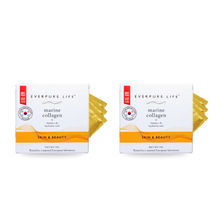 Everpure Life Hydrolyzed Marine Collagen Peptides Vitamin C + Hyaluronic Acid - Pack Of 2
