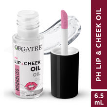 Orgatre Lip & Cheek Oil | pH-Activated Tint, Multi-Use Hydrating Oil for Soft, Dewy Glow