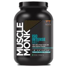 Muscle Monk Iso Intense Mec 100% Whey Isolate Protein With Digestive Enzymes - Royal Chocolate