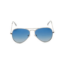 SunVoir Unisex Blue Gradient Aviator TAC Polarized Full Rim Metal Frame SUNV-020-C4 (58)