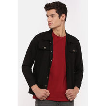 Voxati Black Men Denim Jacket
