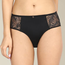 Nykd by Nykaa Lace Hipster With 3/4Th Rear Coverage - Black NYP026