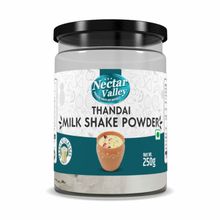 Nectar Valley Thandai Milkshake Powder, Nutritious, Healthy & Refreshing, Makes 12 Glasses
