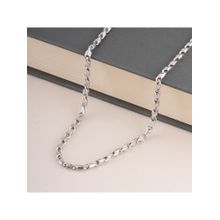 Palmonas 925 Sterling Silver Interlocking Link Chain for Mens