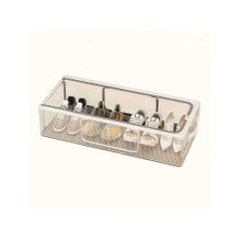 Awestuffs Shoe Box Organizer Clear Foldable Shoe Bag
