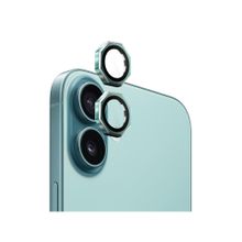 GRIPP 2N1 Focal Octagon Camera Lens Protector for iPhone 16 & iPhone 16 Plus (2024) - Green