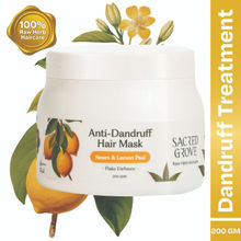 Sacred Grove Neem Anti-Dandruff Hair Mask Plant based Intense Dandruff Treatment for flaky scalp