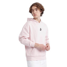 Rare Rabbit Junol Pastel Pink Embroidered Hoodie