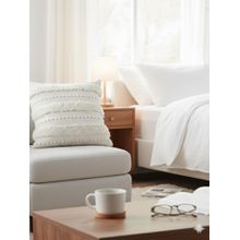 Izaafa High-Texture Boho Throw Decorative Cushion Cover (18x18 Inches)