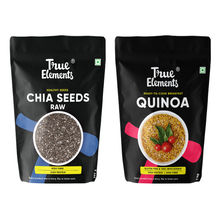 True Elements Quinoa & Chia Seeds Combo - Prevents Elastosis