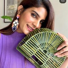 THE YV BRAND BY YASHVI VANANI The Winning Spade Multi-Color Earrings