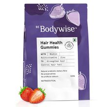 Be Bodywise 5000 mcg Biotin Gummies for Healthy Hair With Added Zinc & Multivitamins - 120 day pack