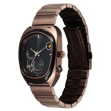 Fastrack Brown Strap Asymmetrical Dial Watch for Men ( 3327KM01 ) ( M )