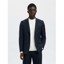 Selected Checks Formal Suit-Set Blazer