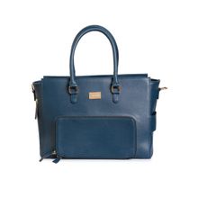 RASHKI JUNO - Women Teal Work Handbag bag with Detachable Shoulder Strap