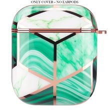 Mvyno Glitter Fashion Case For Apple Airpods (Green)