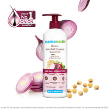 Mamaearth Onion Shampoo For Hair Growth & Hair Fall Control With Onion & Plant Keratin