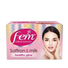 Fem Salon Professional Creme Bleach Saffron & Milk