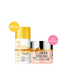 Clinique Bestseller Protect & Hydrate Duo - 100H Moisture Surge + SPF 50 Mineral Sunscreen