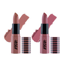 Nykaa Cosmetics Day To Date Lipstick Duo