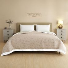 Boutique Living Zen Living 100% Tencel 250 Tc Pink & Grey Floral Reversible Double