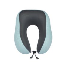 Premsons Cushy Travel Neck Pillow With 360-Degree Head Support Blue