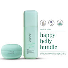 Orimii Bump Hydrating Stretch Marks Cream and Oil For Women - Pregnancy Safe
