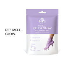 Sara Korean Melt & Glow Pedicure & Manicure Kit With Paraffin Wax Mask