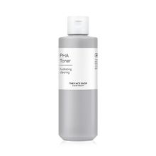 The Face Shop PHA Toner with Hyaluronic Acid – Liquid Exfoliant & Hydrates Skin to Improve Texture