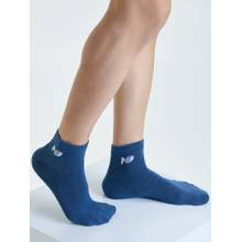 Mint & Oak Cushioned Terry Sports Socks Blue