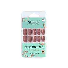 Shills Professional Reusable Oval Press On Nails - Pink