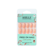 Shills Professional Reusable Oval Press On Nails - Beige
