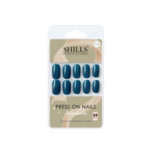 Shills Professional Reusable Square Press On Nails - Turquoise