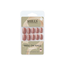 Shills Professional Reusable Square Press On Nails - Nude