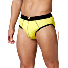 Frenchie X - Hype Men Tencel Micro Modal Elastane yellow Briefs