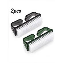 Bronson Professional Handle Grip Nail Brush Fingernail Pedicure Scrub Foot Brush Color May Vary