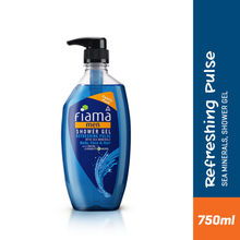Fiama Men Shower Gel Body, Face & Hair Refreshing Pulse With Sea Minerals With Skin Conditioners