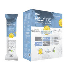 Briyo H2Lyte Electrolyte Drink, Vitamins & Amino Acid, Low Sugar Hydration for Daily Energy - Lemon