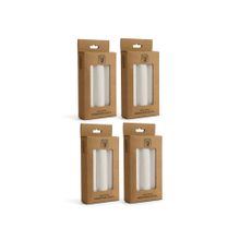 ROYAL SON Mens Premium Cotton Fabric White Handkerchief-Pack of 12