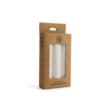 ROYAL SON Mens Premium Cotton Fabric White Handkerchief-Pack of 3