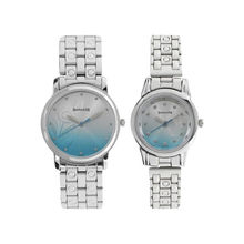Sonata NN10138925SM01 Multicolor Dial Analog Watch For Couple