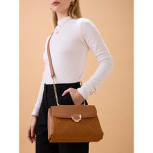 ROCIA Women Tan Solid Sling Bag
