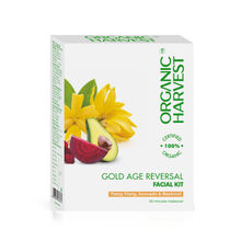 Organic Harvest 30-Minute Make Over Gold - Age Reversal Facial Kit (Ylang Ylang, Avocado & Beetroot)
