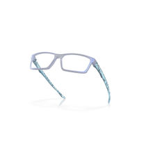 Oakley Rectangle Blue Frame With Transparent Lens - 0Ox8060 (5.9)