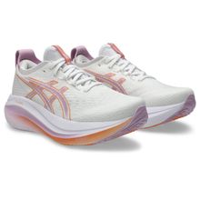ASICS GEL-NIMBUS 27 Womens White Running Shoes